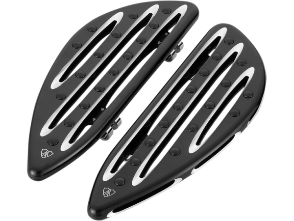 FLOORBOARD D-CUT DRV BLK