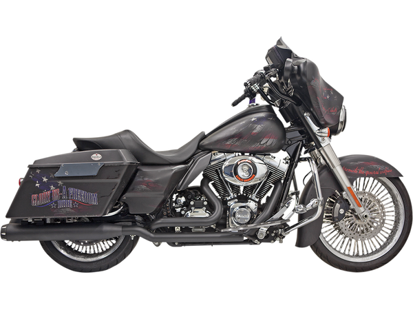 BASSANI XHAUST EXHAUST UNDR 4 09-16 BK