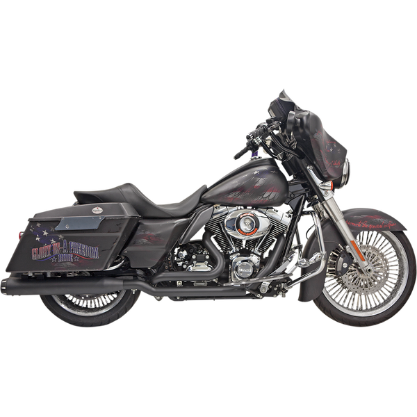 BASSANI XHAUST EXHAUST UNDR 4 09-16 BK