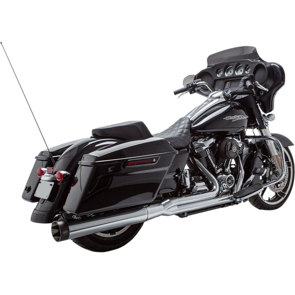 S&S CYCLE EXHAUST 2:1 CHR FLT 17-19