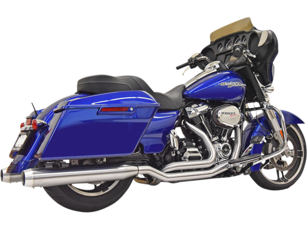 BASSANI XHAUST EXHAUST T-D W/MUFF SS M8