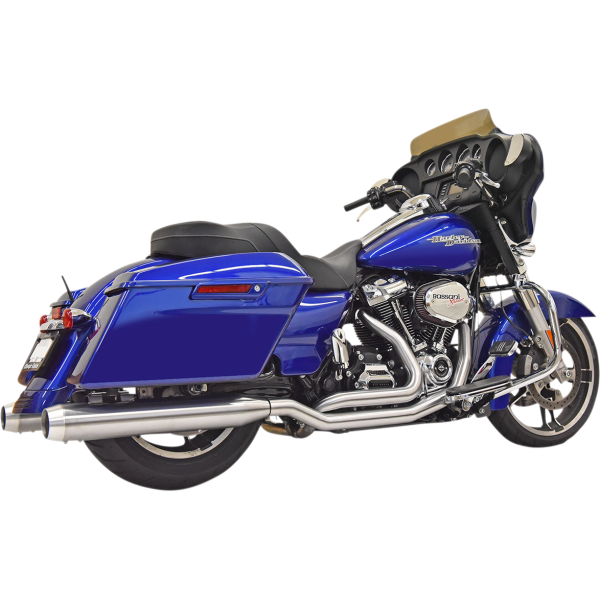 BASSANI XHAUST EXHAUST T-D W/MUFF SS M8