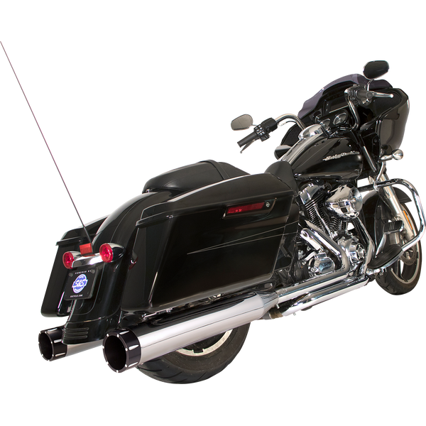 S&S CYCLE EXHAUST CHR/B TRCR 09-16
