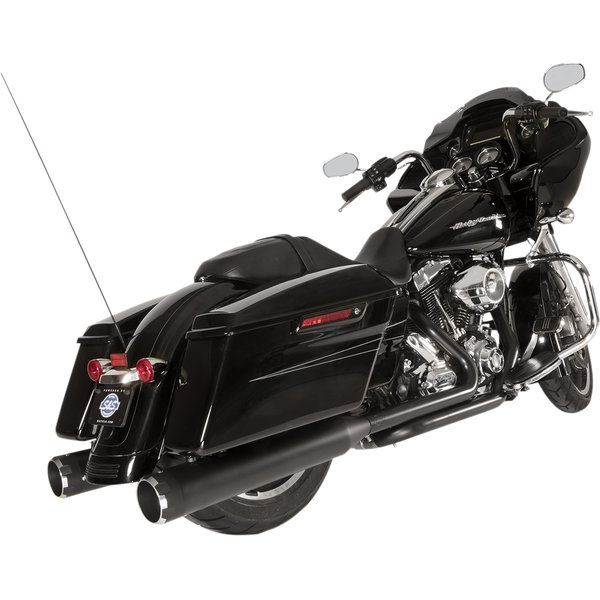 S&S CYCLE EXHAUST BLK/B THR 09-16FL