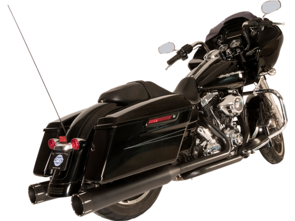 S&S CYCLE EXHAUST BLK/B TRCR 09-16