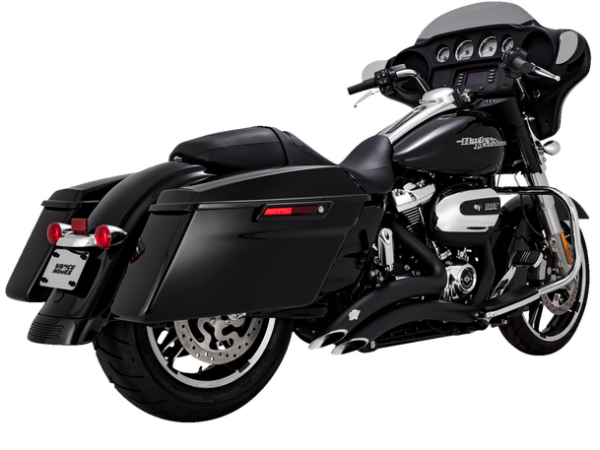 Vance & Hines EXHAUST BIG-R BLK.17+FL