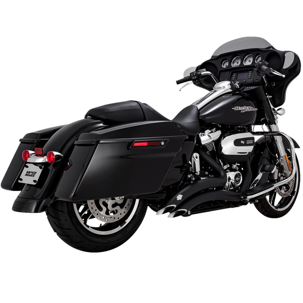 Vance & Hines EXHAUST BIG-R BLK.17+FL