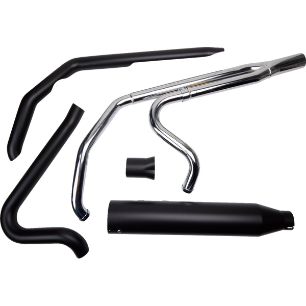 KHROME WERKS EXHAUST 2:1 09-16 FL BLACK