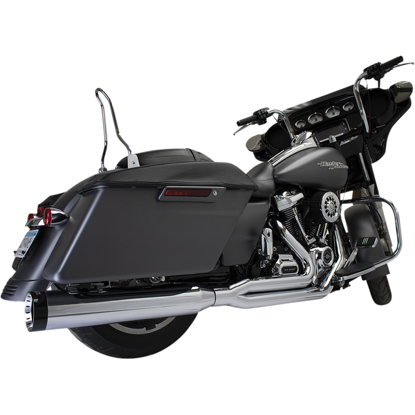 KHROME WERKS EXHAUST 2:1 M8 FL CHROME