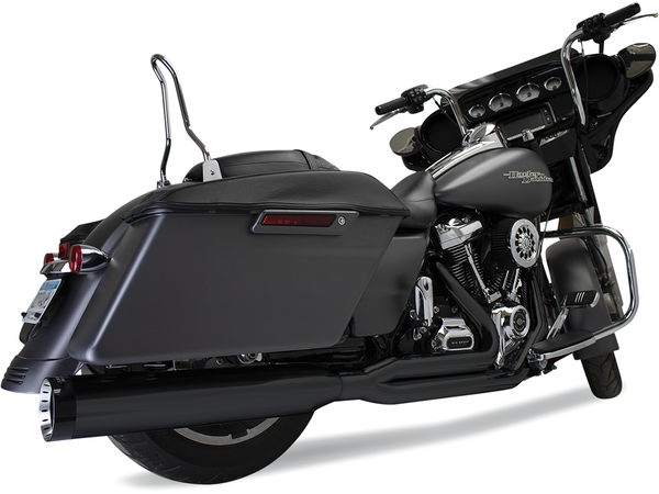 KHROME WERKS EXHAUST 2:1 M8 FL BLACK