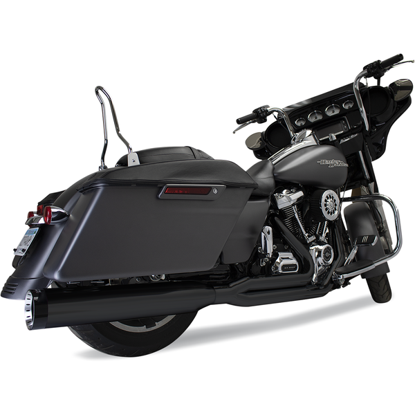 KHROME WERKS EXHAUST 2:1 M8 FL BLACK